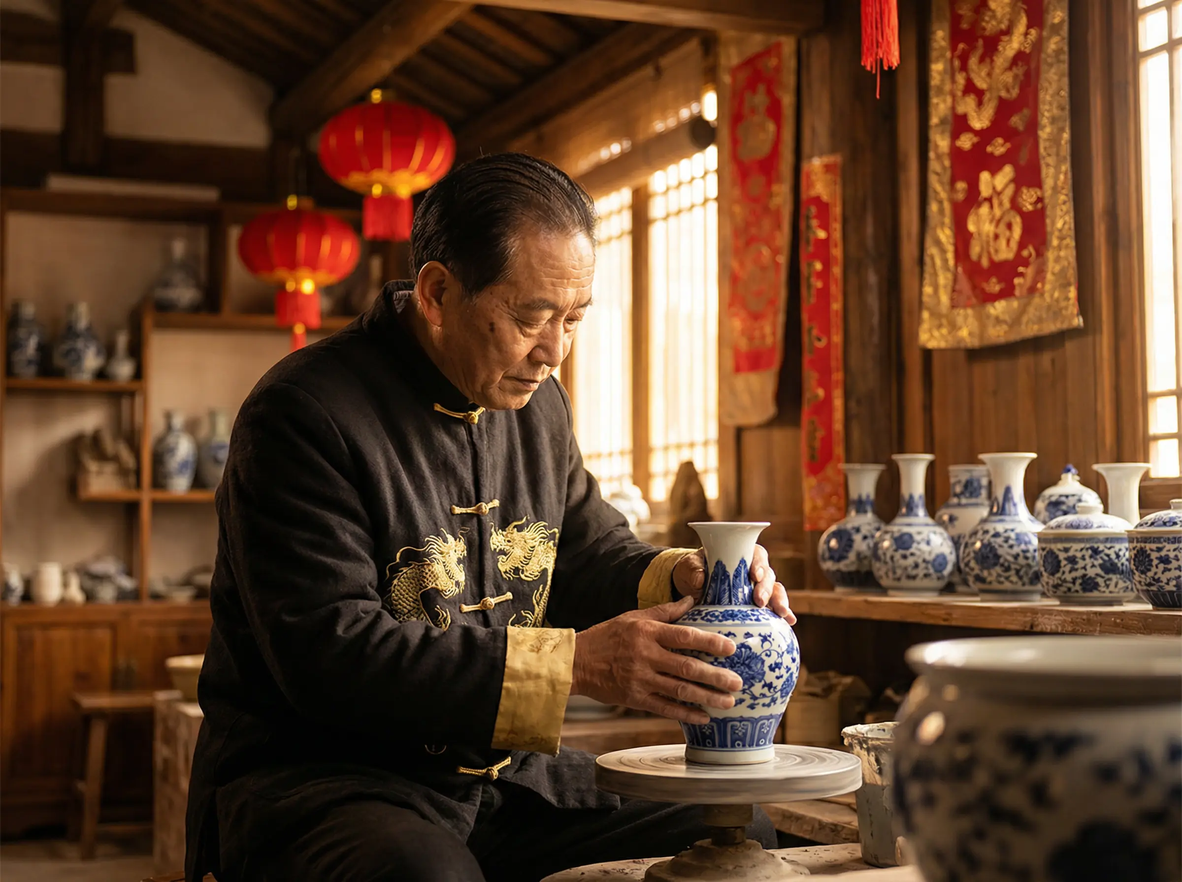 我和黑帮大佬的365天剧情 瓷器工艺视频封面